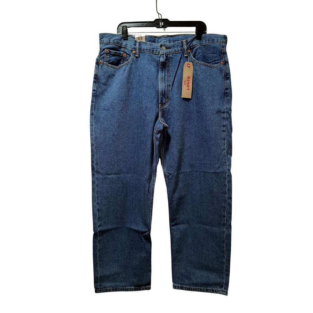 Levi's 550 Relaxed Fit Straight Leg Jeans 40X30 Men’s Blue Denim NWT
